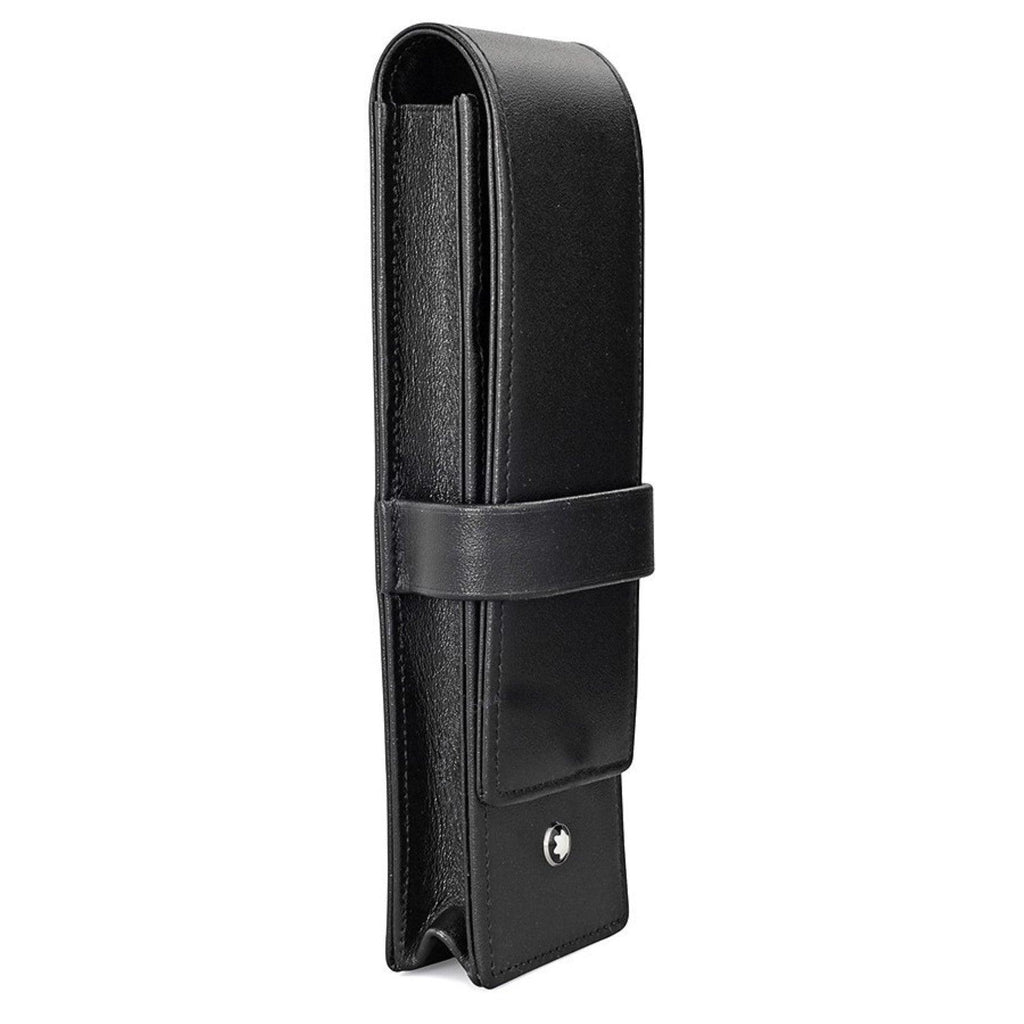 Montblanc astuccio per 2 strumenti da scrittura Meisterstück nero 14311