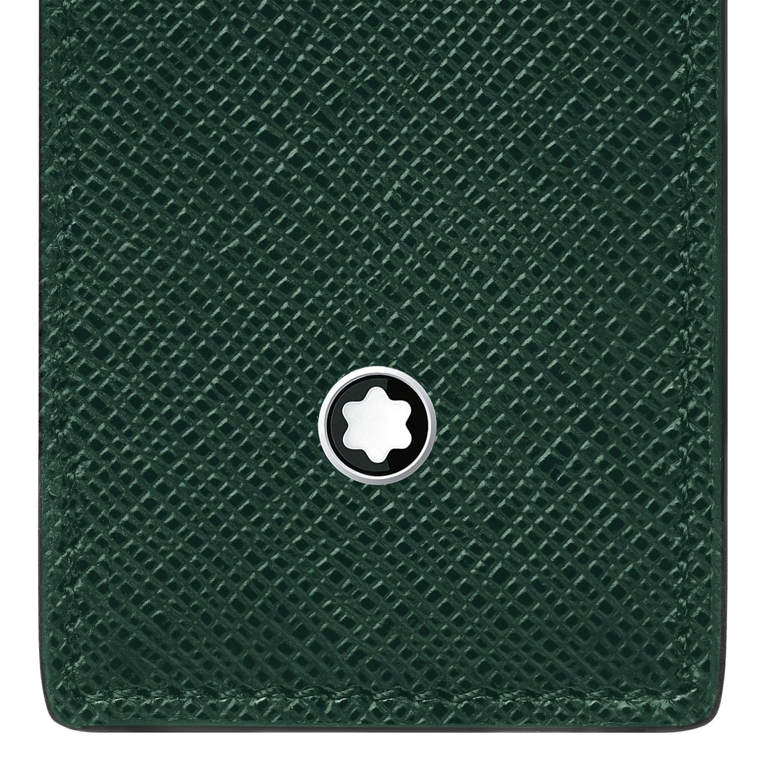 Montblanc astuccio per 2 strumenti da scrittura Montblanc Sartorial verde 131205