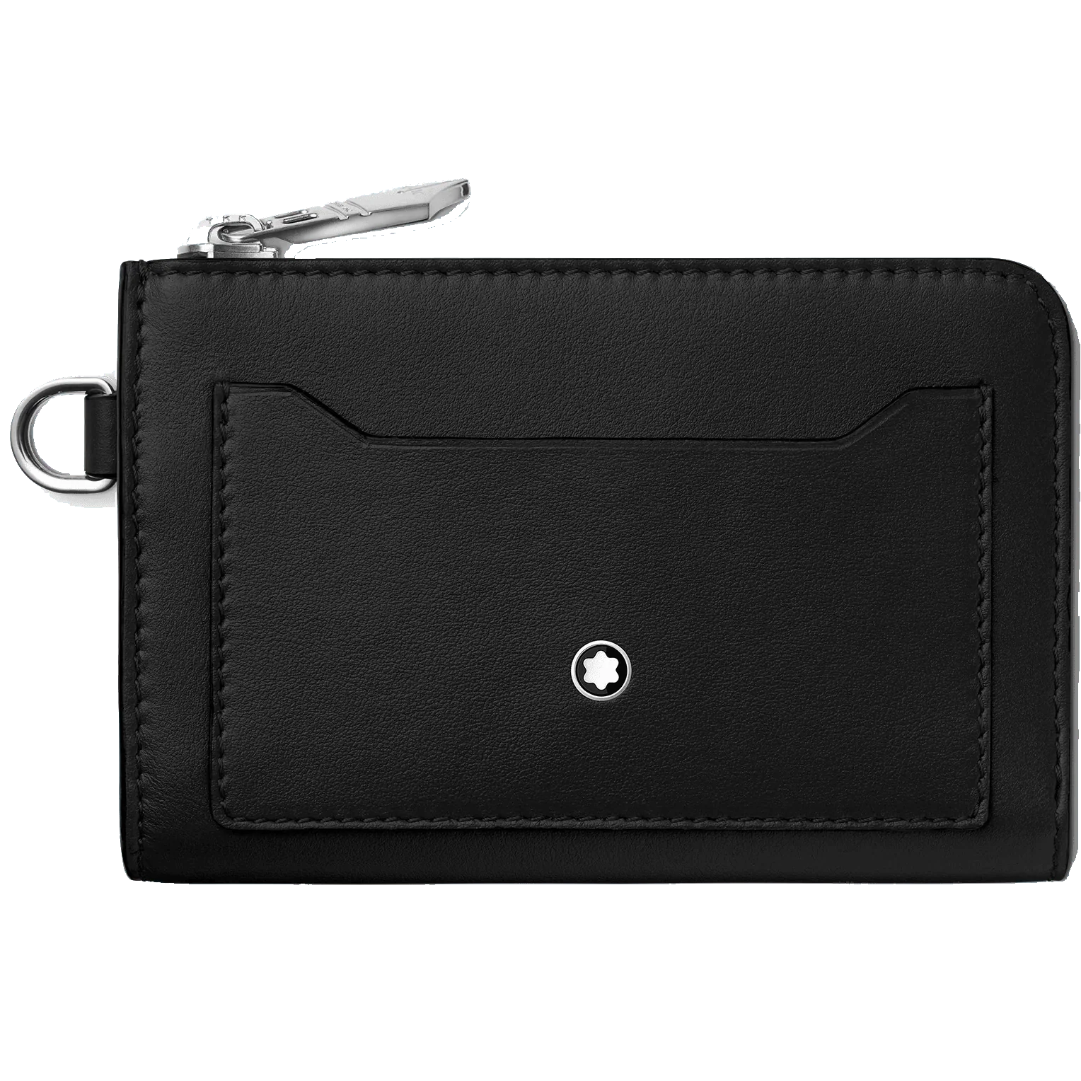 Montblanc astuccio portachiavi 4 scomparti Meisterstück nero 129689