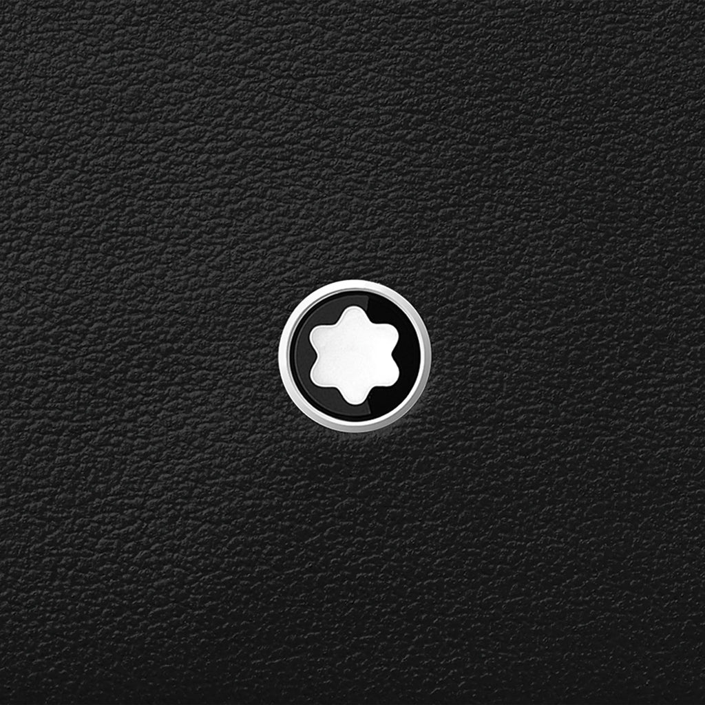 Montblanc astuccio portachiavi 4 scomparti Meisterstück nero 129689