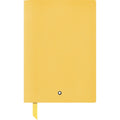 Montblanc blocco note 146 a righe cancelleria tascabile giallo senape 125882