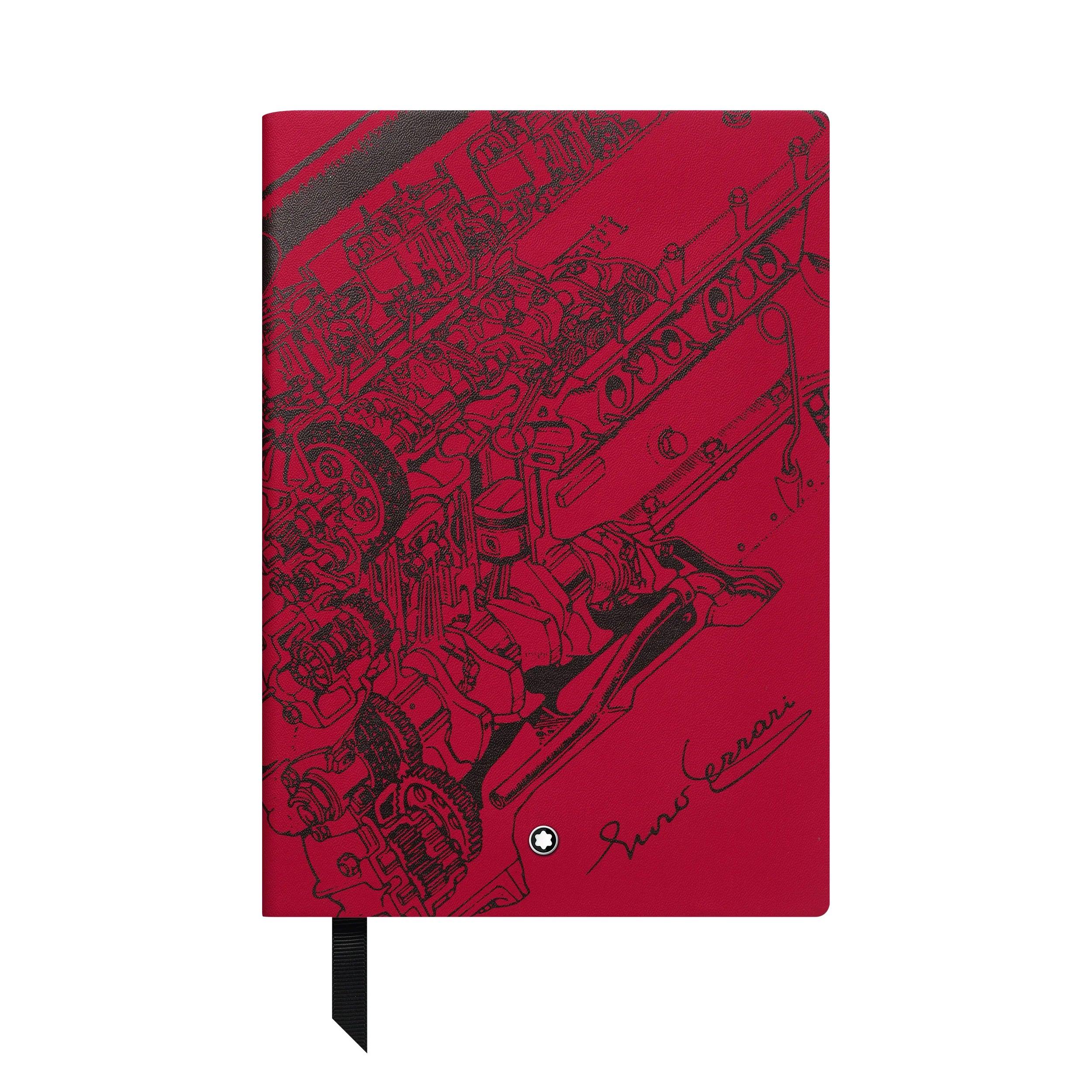 Montblanc blocco note #146 a righe Great Characters Enzo Ferrari 128067