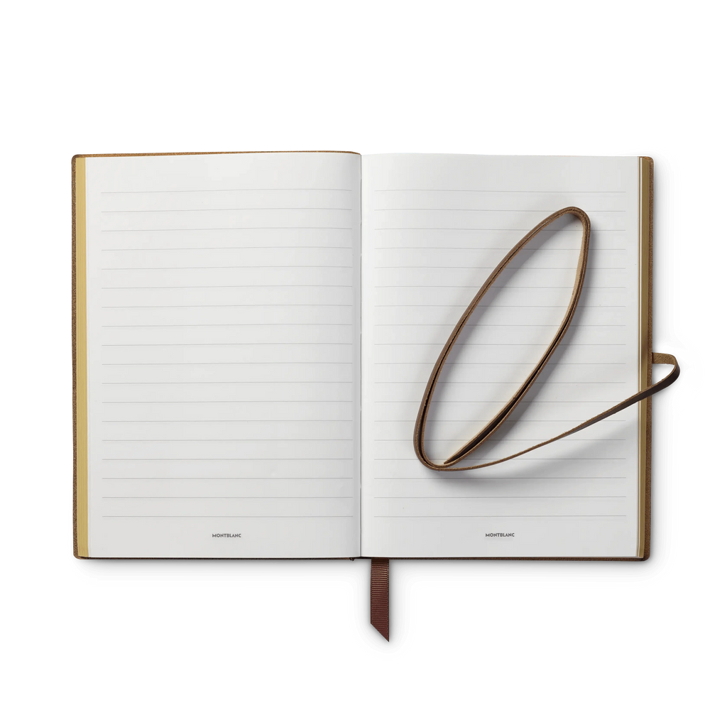 Montblanc blocco note #146 piccolo Homage to Robert Louis Stevenson marrone a righe 130287