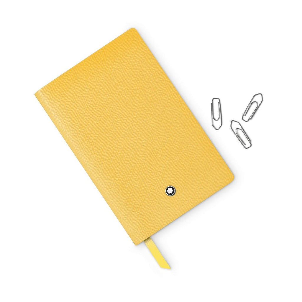 Montblanc blocco note 148 a righe giallo senape 125883