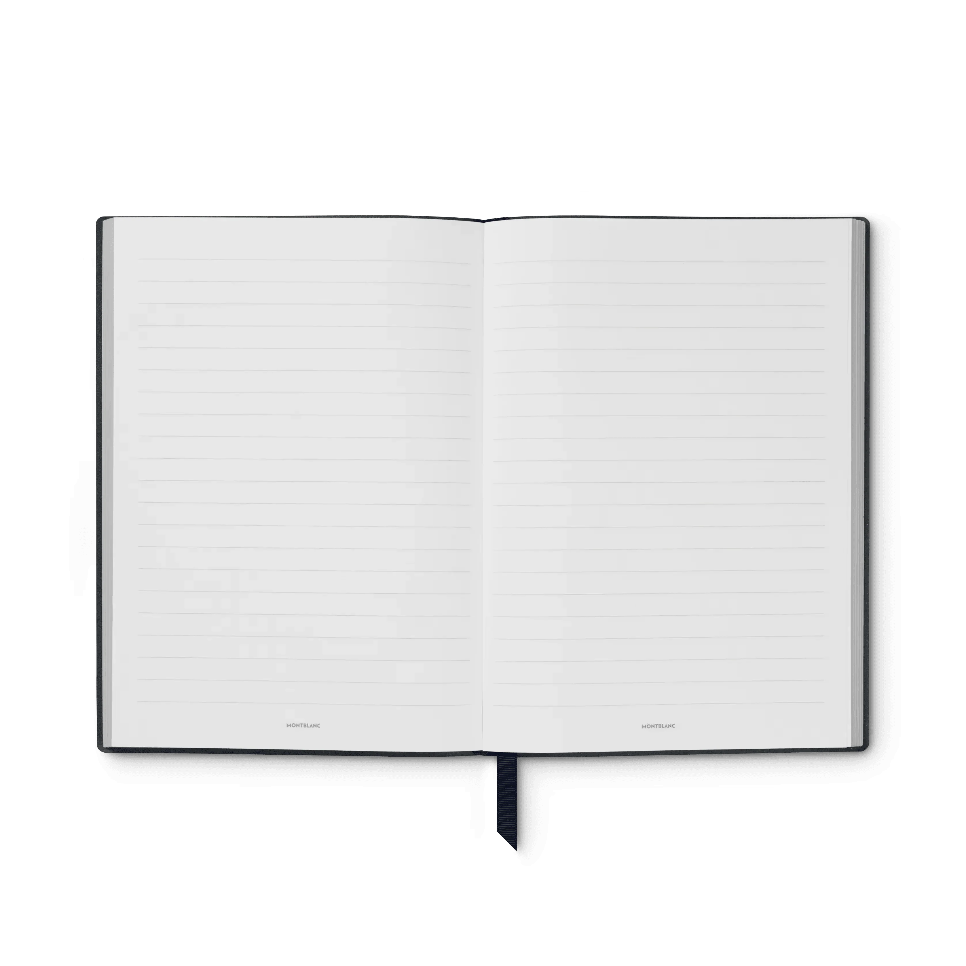 Montblanc blocco note #163 medio a righe Meisterstück Around the World in 80 Days marrone 130289