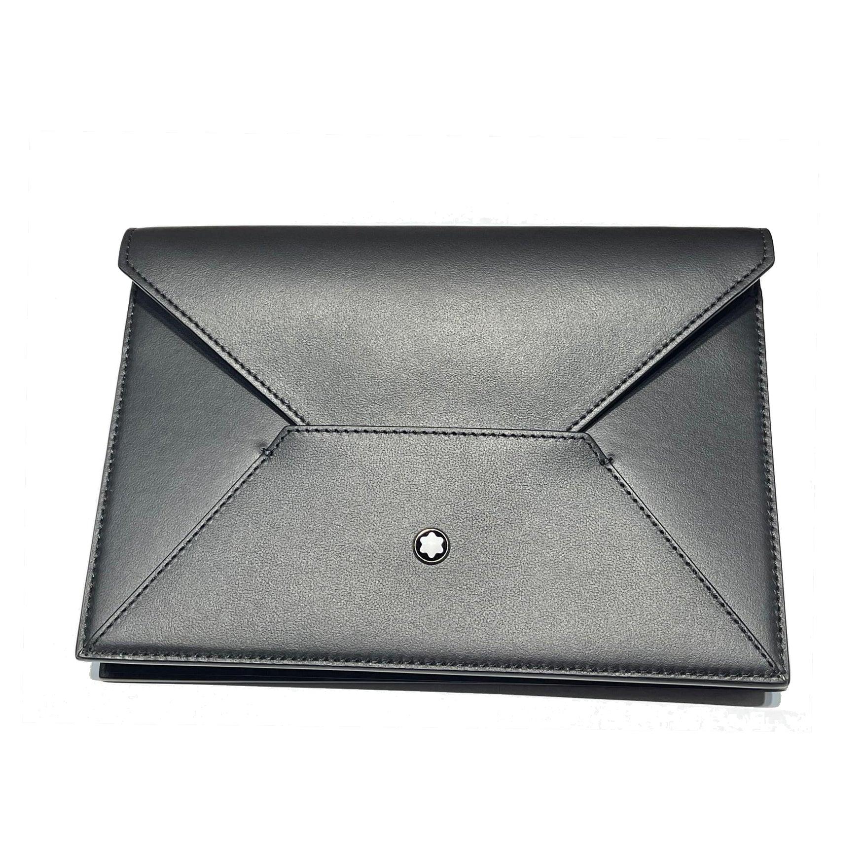 Montblanc blocco note envelope Meisterstück Selection Soft nero 131925