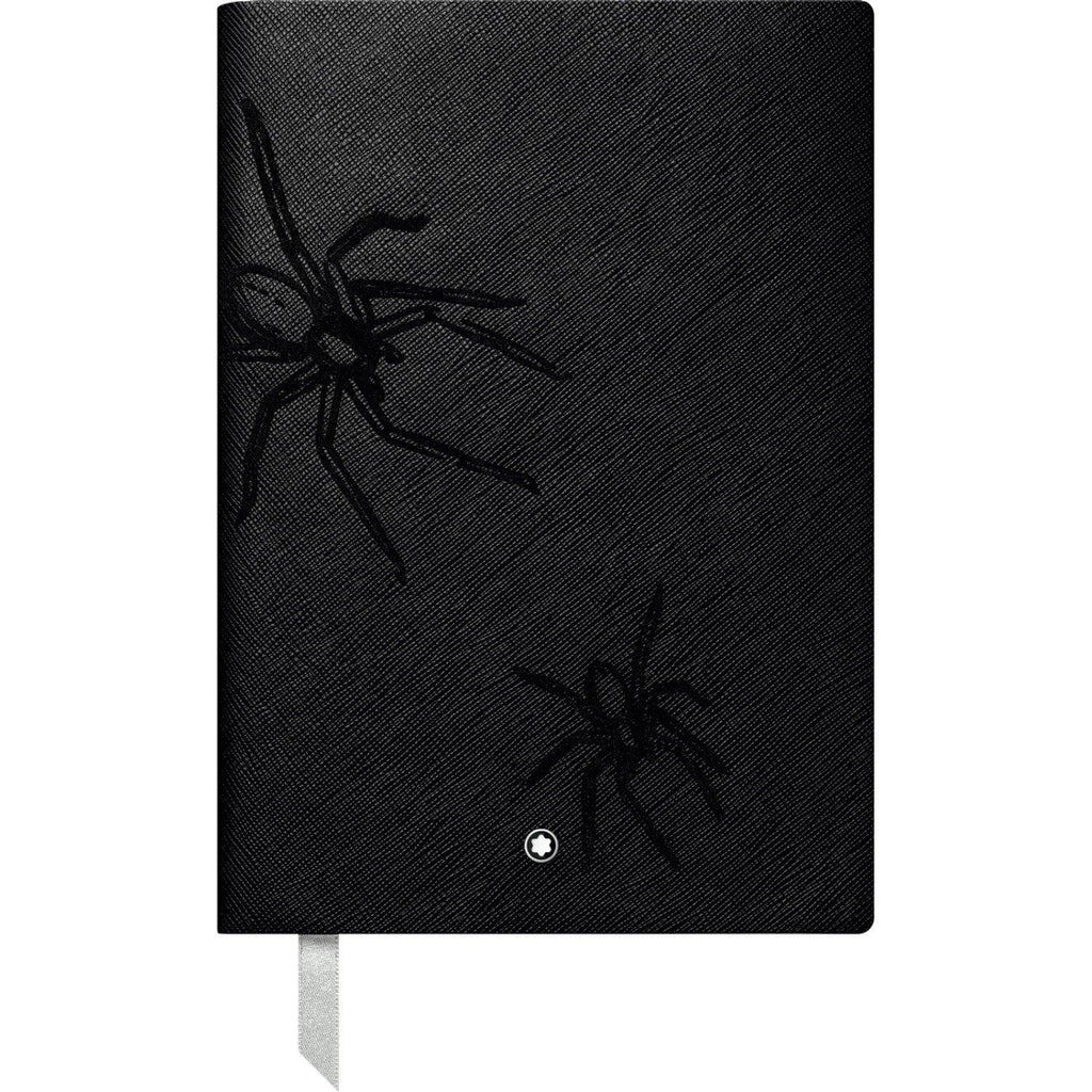 Montblanc blocco note notebook 146 a righe Heritage Rouge et Noir Spider cancelleria di lusso 117868