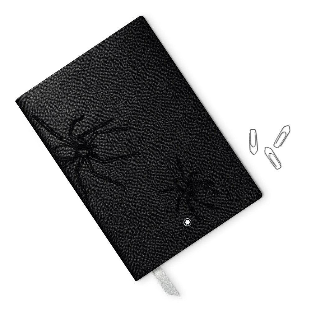 Montblanc blocco note notebook 146 a righe Heritage Rouge et Noir Spider cancelleria di lusso 117868