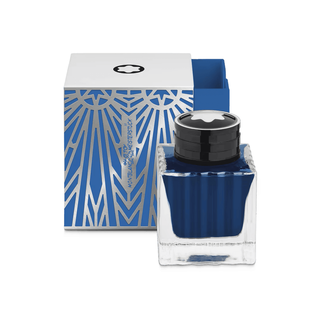 Montblanc boccetta d’inchiostro 50ml Meisterstück The Origin Collection blu 132940