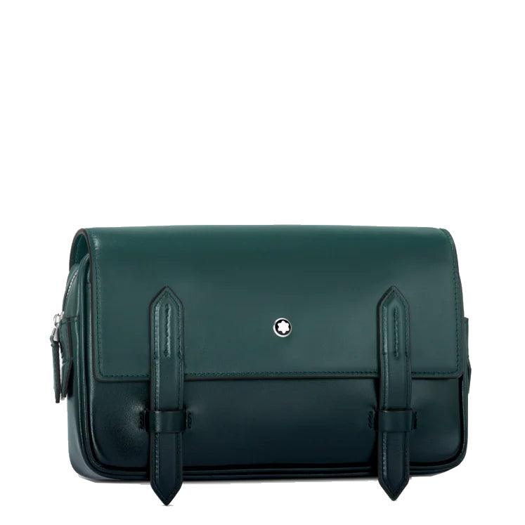 Montblanc borsa messanger bag Meisterstück verde 198269