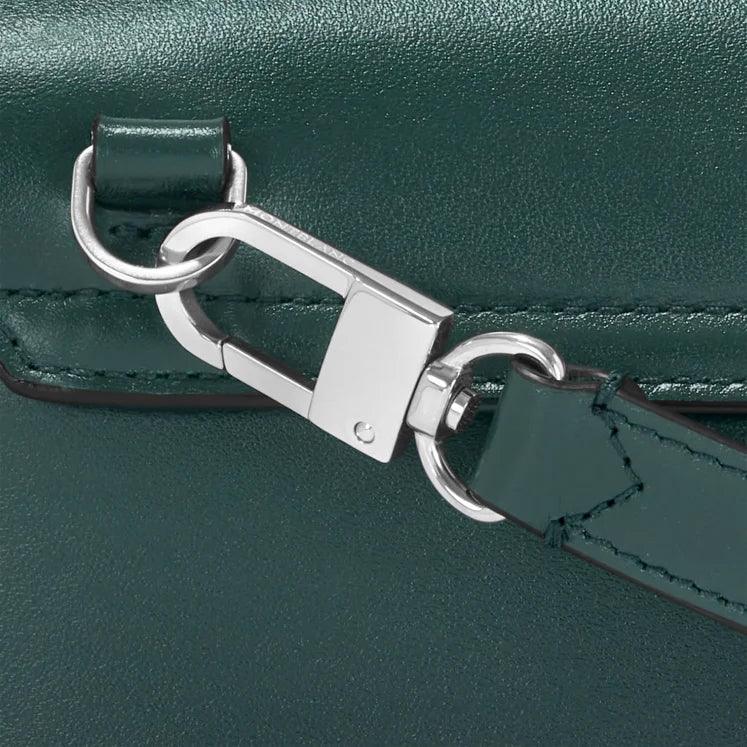 Montblanc borsa messanger bag Meisterstück verde 198269