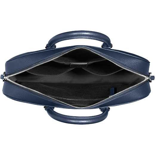Montblanc borsa porta documenti medium Sartorial Blu 130093