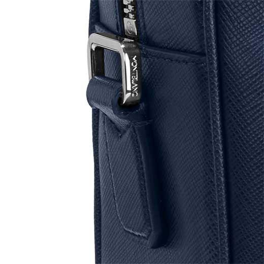 Montblanc borsa porta documenti medium Sartorial Blu 130093