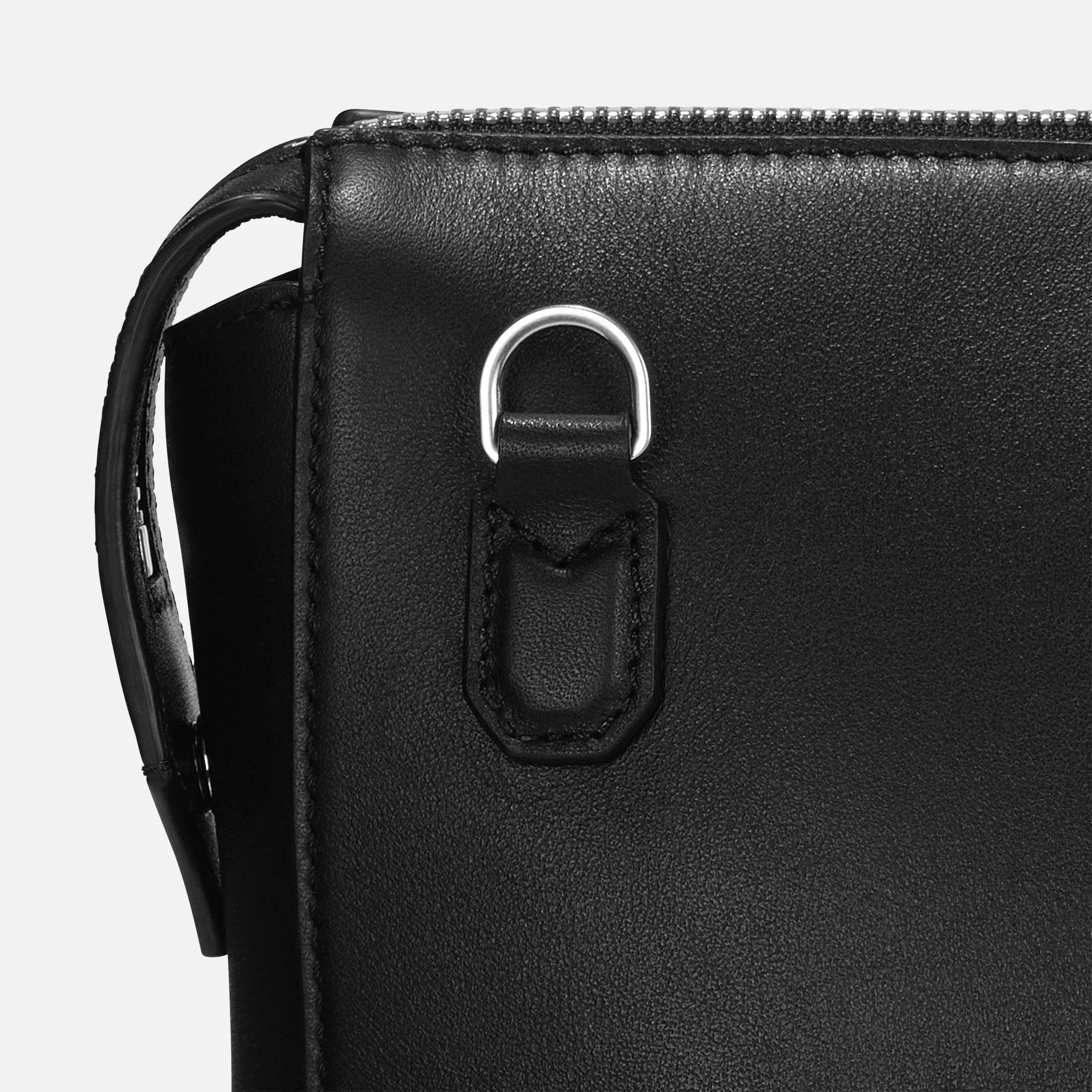 Montblanc borsa porta documenti sottile Meisterstück Selection Soft nero 130043