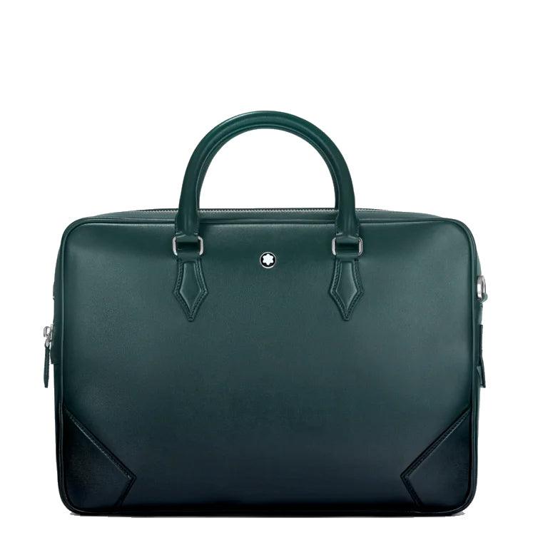 Montblanc borsa portadocumenti Meisterstück verde 198265