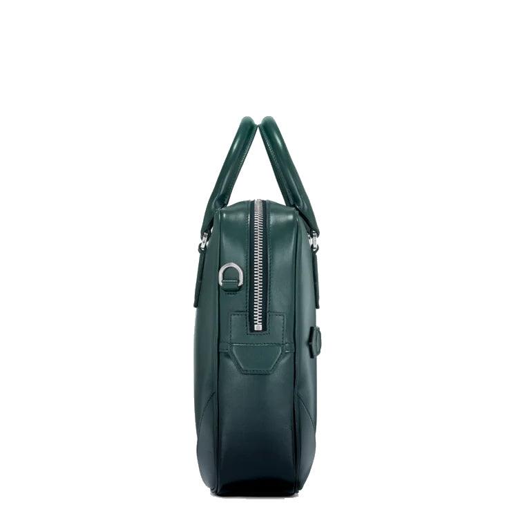 Montblanc borsa portadocumenti Meisterstück verde 198265