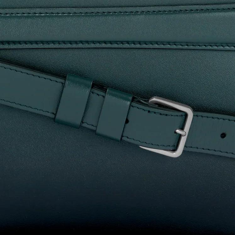 Montblanc borsa portadocumenti Meisterstück verde 198265
