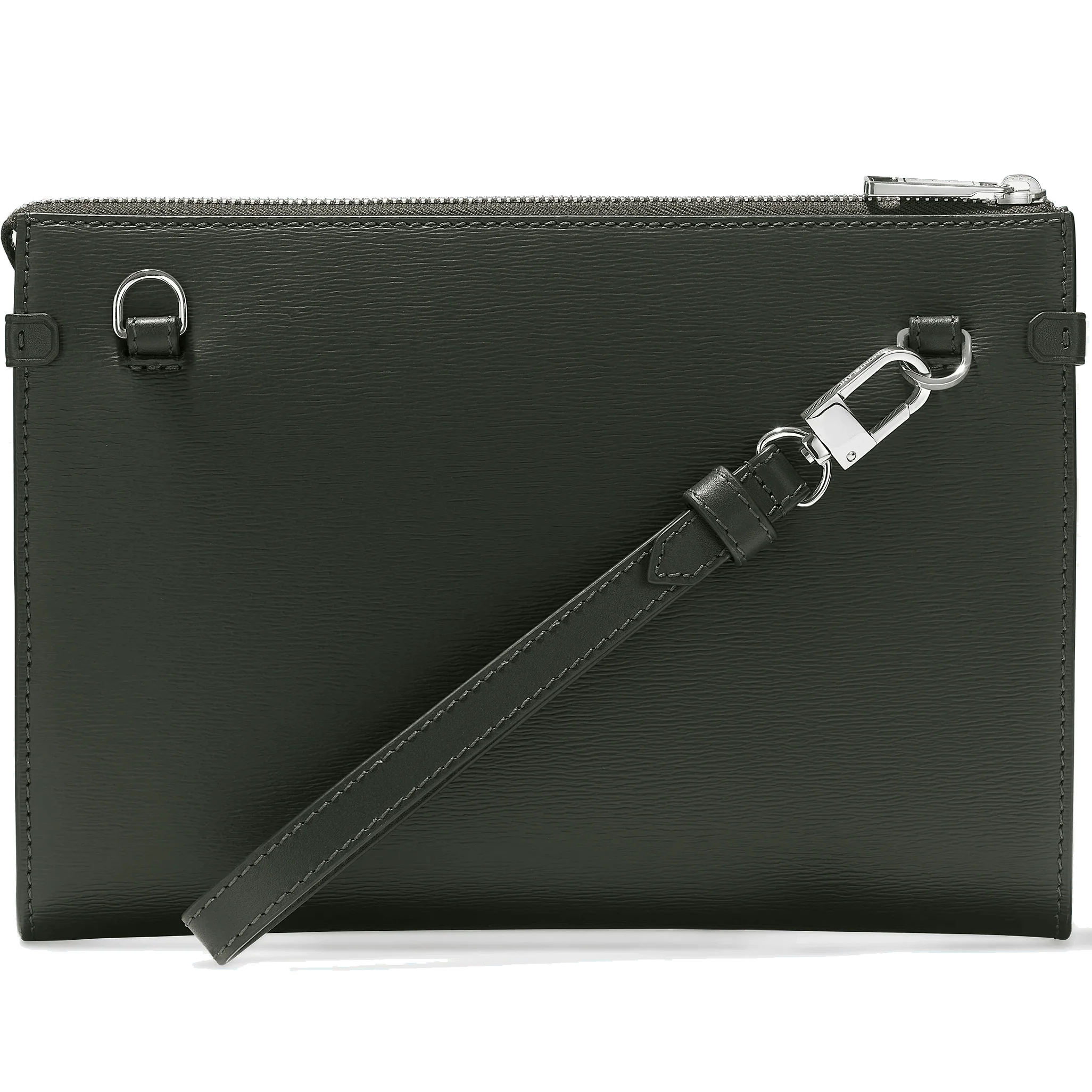Montblanc borsello clutch Meisterstück 4810 Deep Forest verde 129241