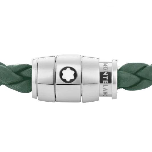 Montblanc bracciale a 3 anelli Meisterstück Peltro misura M 13315163