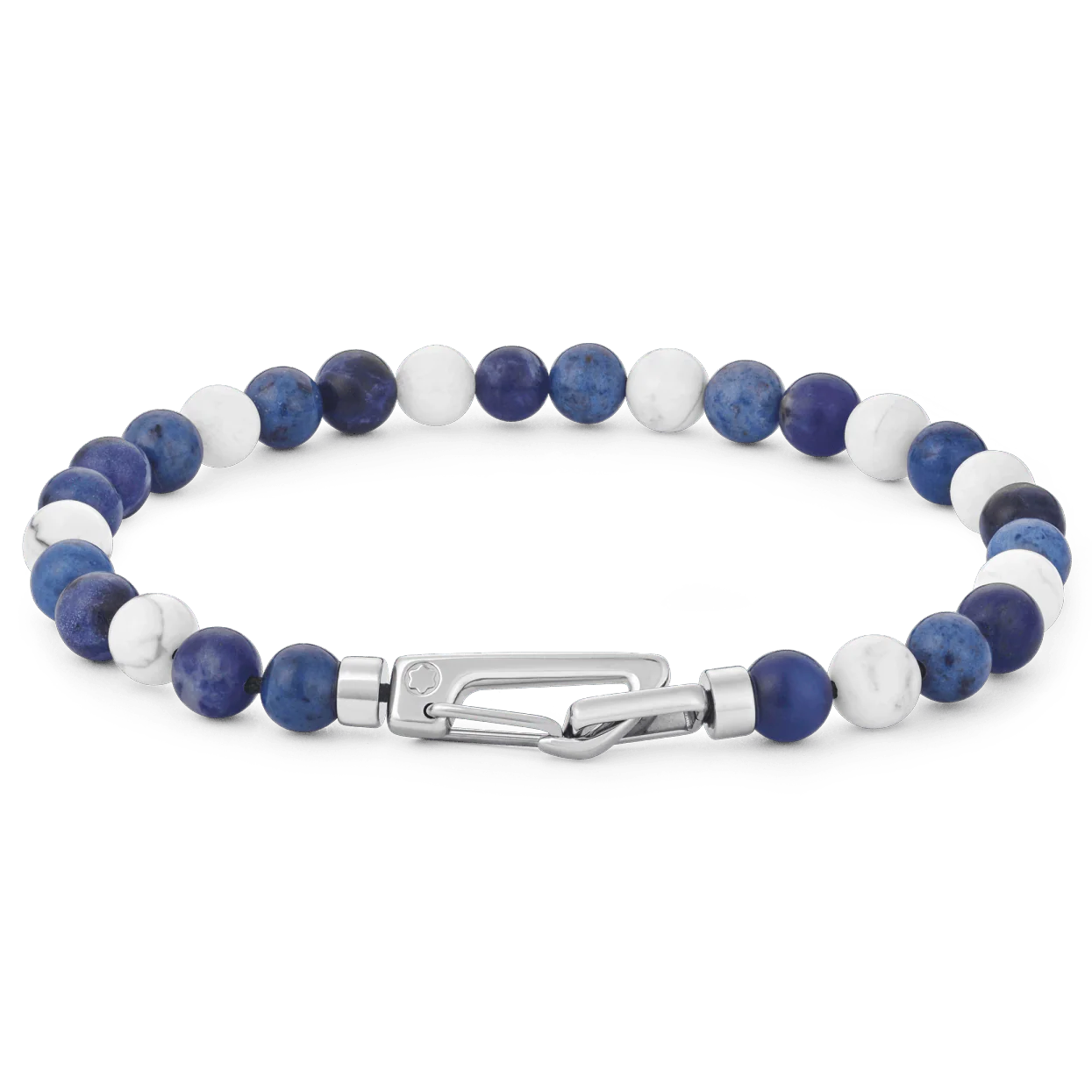 Montblanc bracciale Meisterstück Glacier Beads misura M 12951063