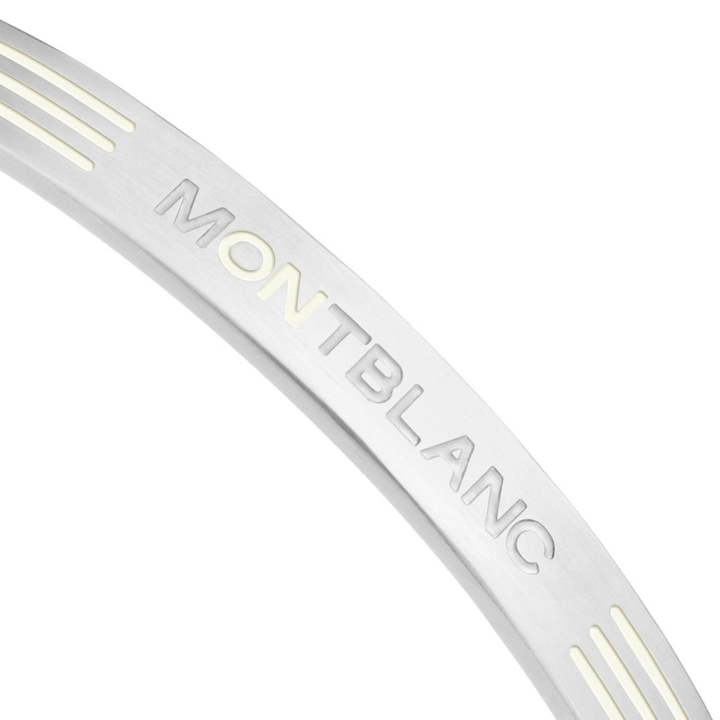 Montblanc bracciale Starwalker acciaio e resina fosforescente misura M 12614163