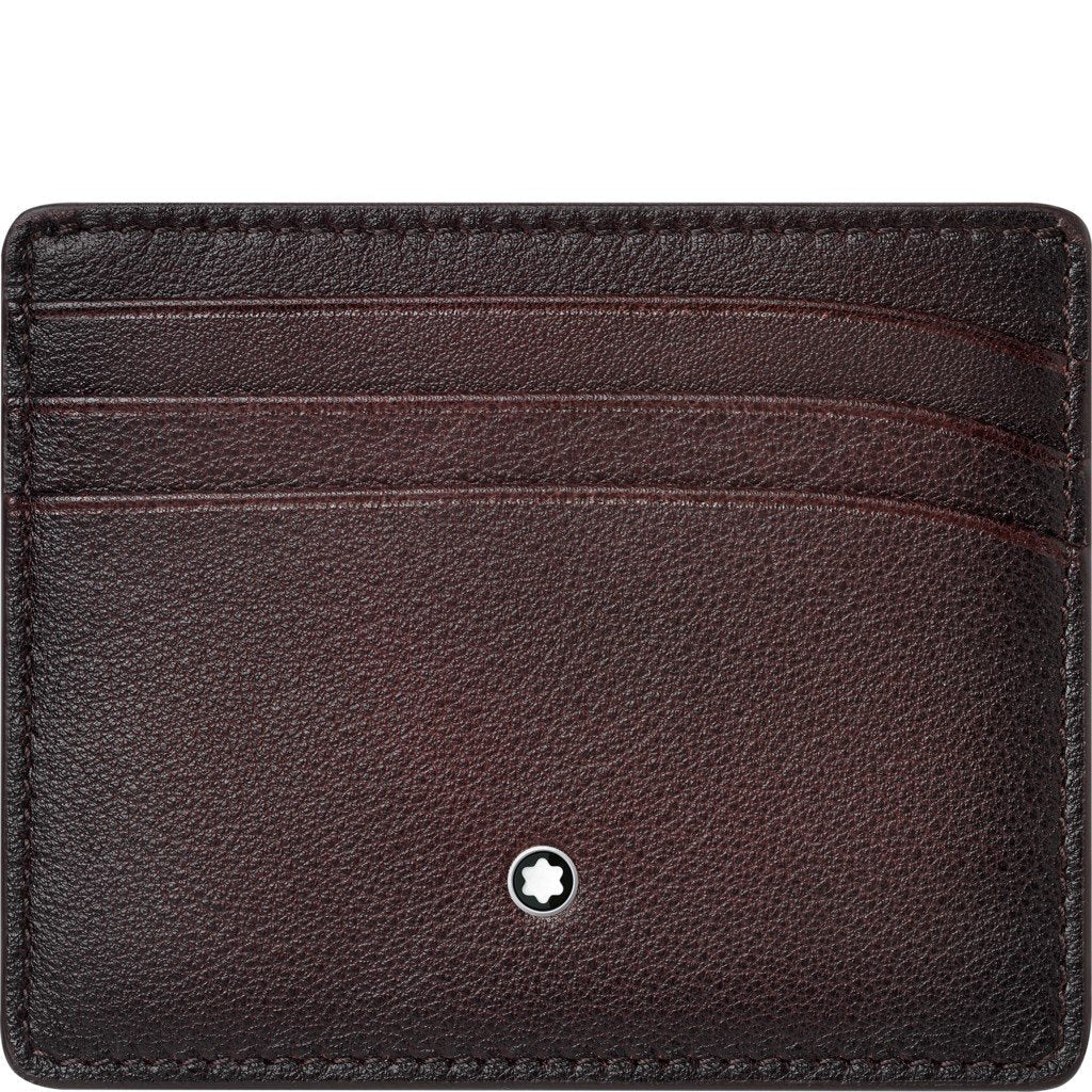 Montblanc custodia a 6 scomparti Meisterstück Sfumato bordeaux 123729