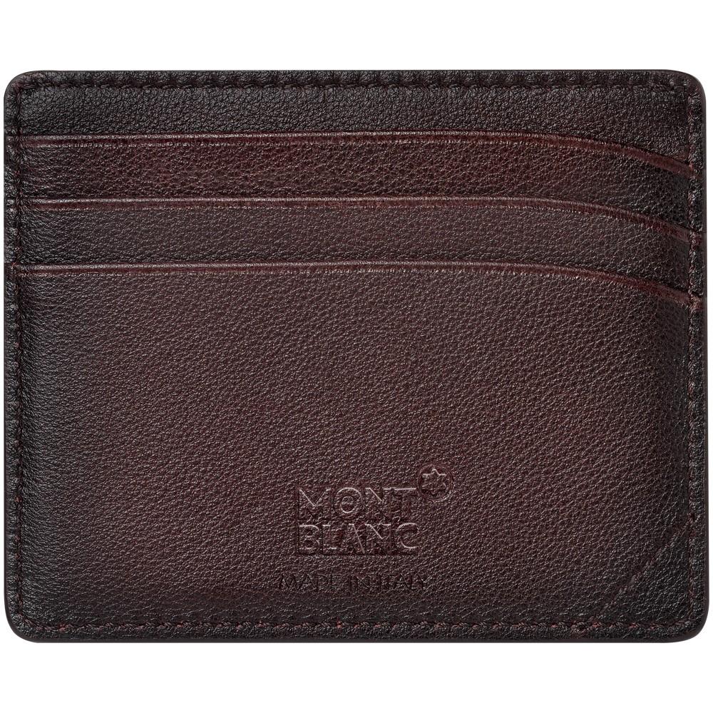 Montblanc custodia a 6 scomparti Meisterstück Sfumato bordeaux 123729