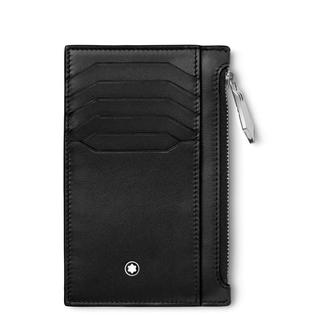 Montblanc custodia Meisterstück 8 scomparti con tasca con cerniera nero 129686
