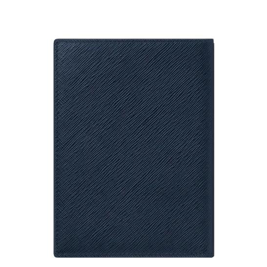 Montblanc custodia passaporto Sartorial Blu inchiostro 131733