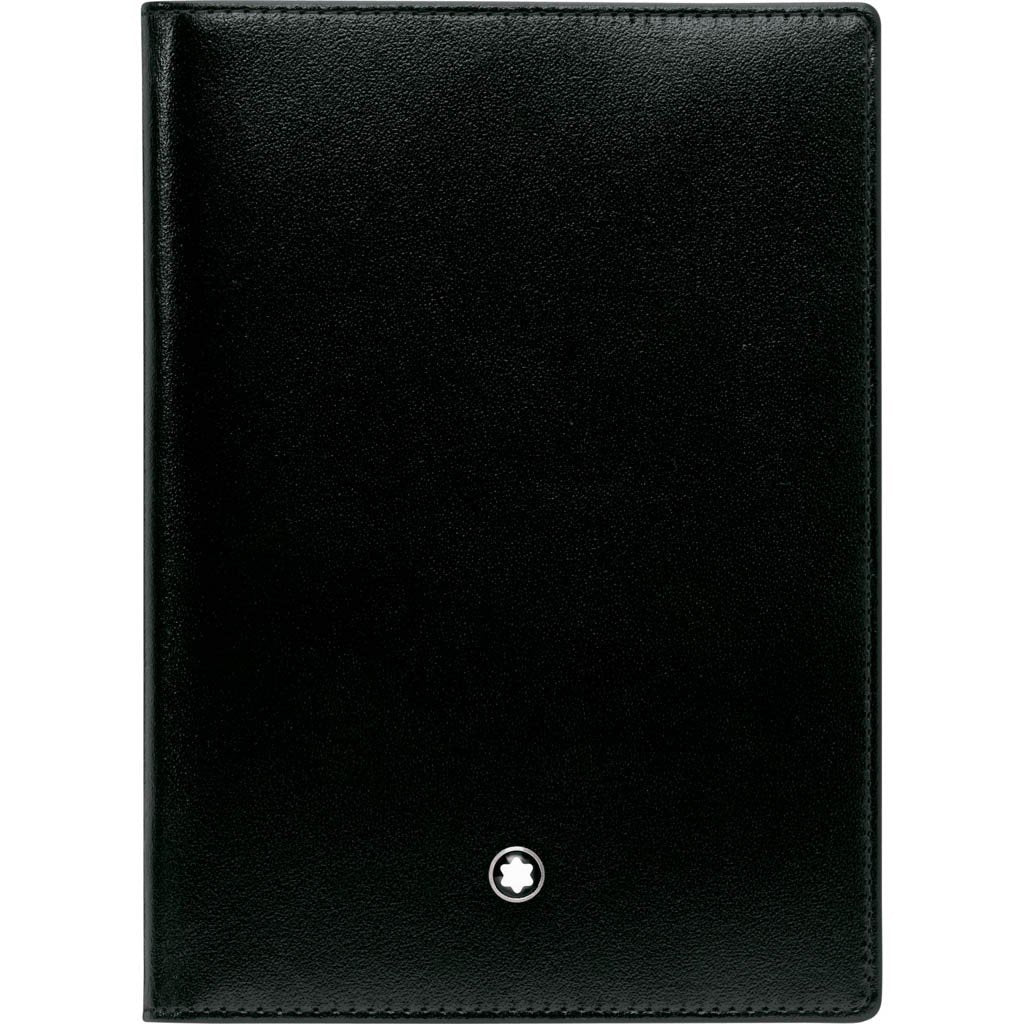 Montblanc custodia per passaporto Meisterstück nero 35285