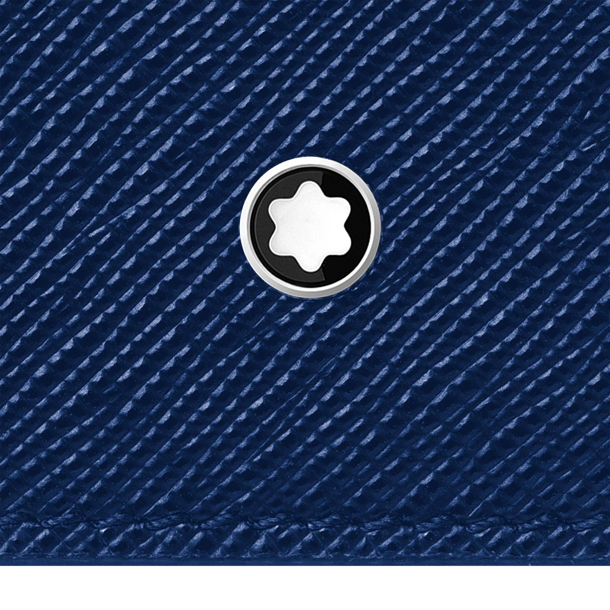 Montblanc custodia per passaporto Montblanc Sartorial blu 130816