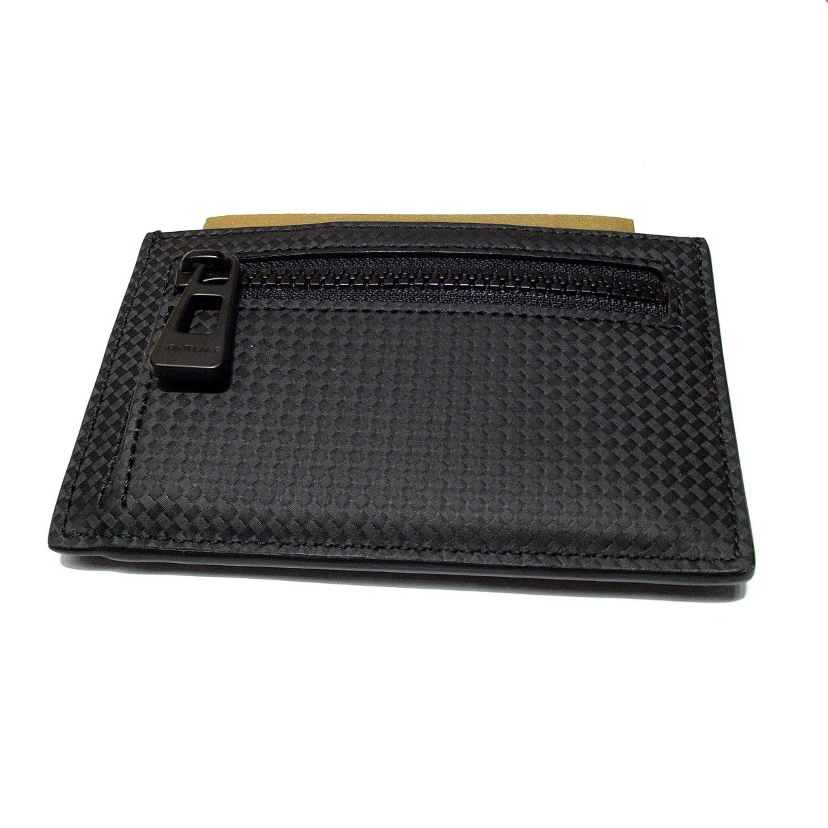 Montblanc custodia tascabile 3 scomparti con cerniera Extreme 2.0 nero 123956