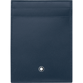 Montblanc custodia tascabile 4 scomparti con portadocumento Meisterstück blu navy 118311