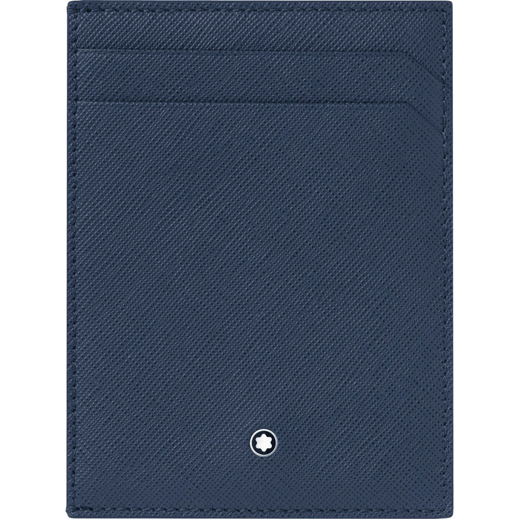 Montblanc custodia tascabile 5 scomparti Sartorial blu indaco 124188