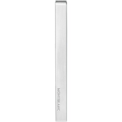 Montblanc fermacravatta in acciaio pregiato con incisione Montblanc 112924