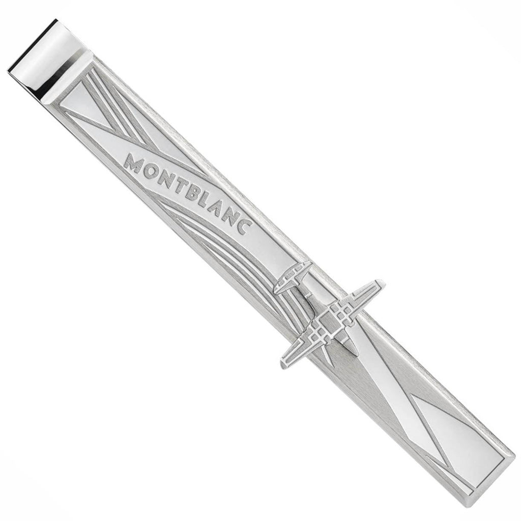 Montblanc fermacravatta Le Petit Prince and Aviator acciaio 123797