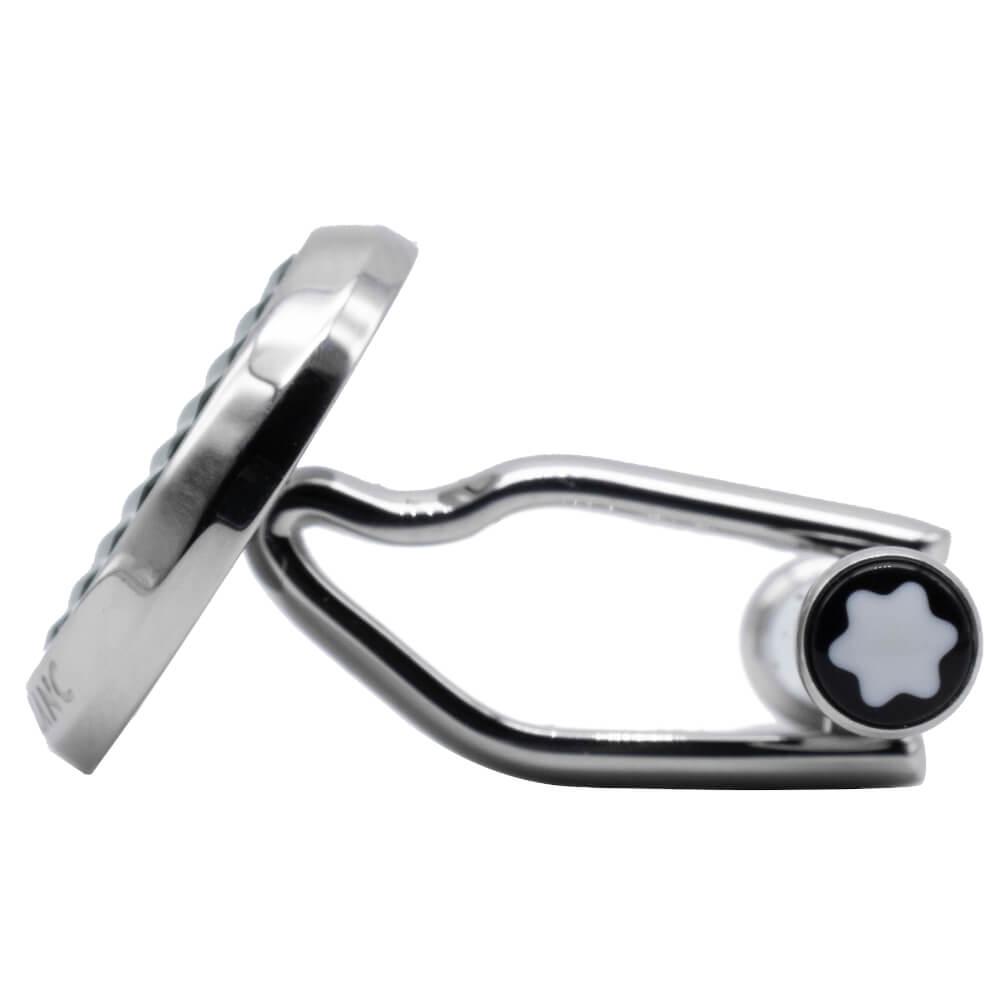 Montblanc gemelli Meisterstück verdi acciaio 129831