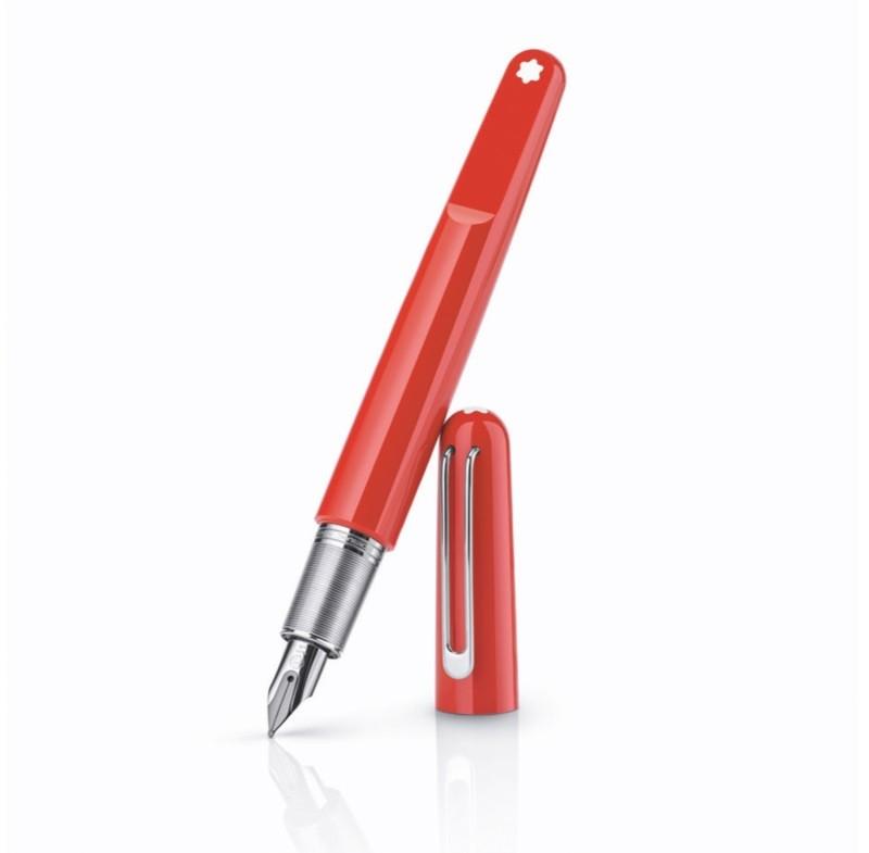 Montblanc M stilografica Magnet punta F design by Marc Newson (PRODUCT) Red 118643