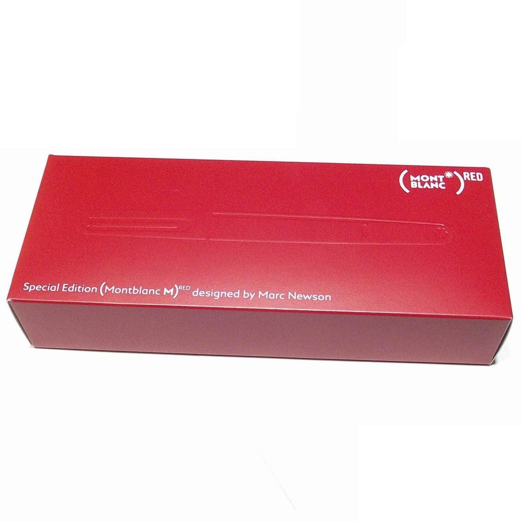 Montblanc M stilografica Magnet punta F design by Marc Newson (PRODUCT) Red 118643