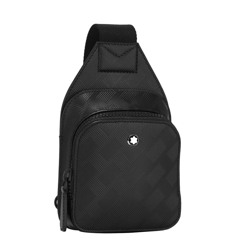 Montblanc mini borsa a tracolla Explorer 3.0 nero 131758