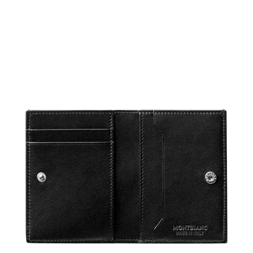 Montblanc mini portafoglio 4 Scomparti Meisterstück 4810 nero 130924