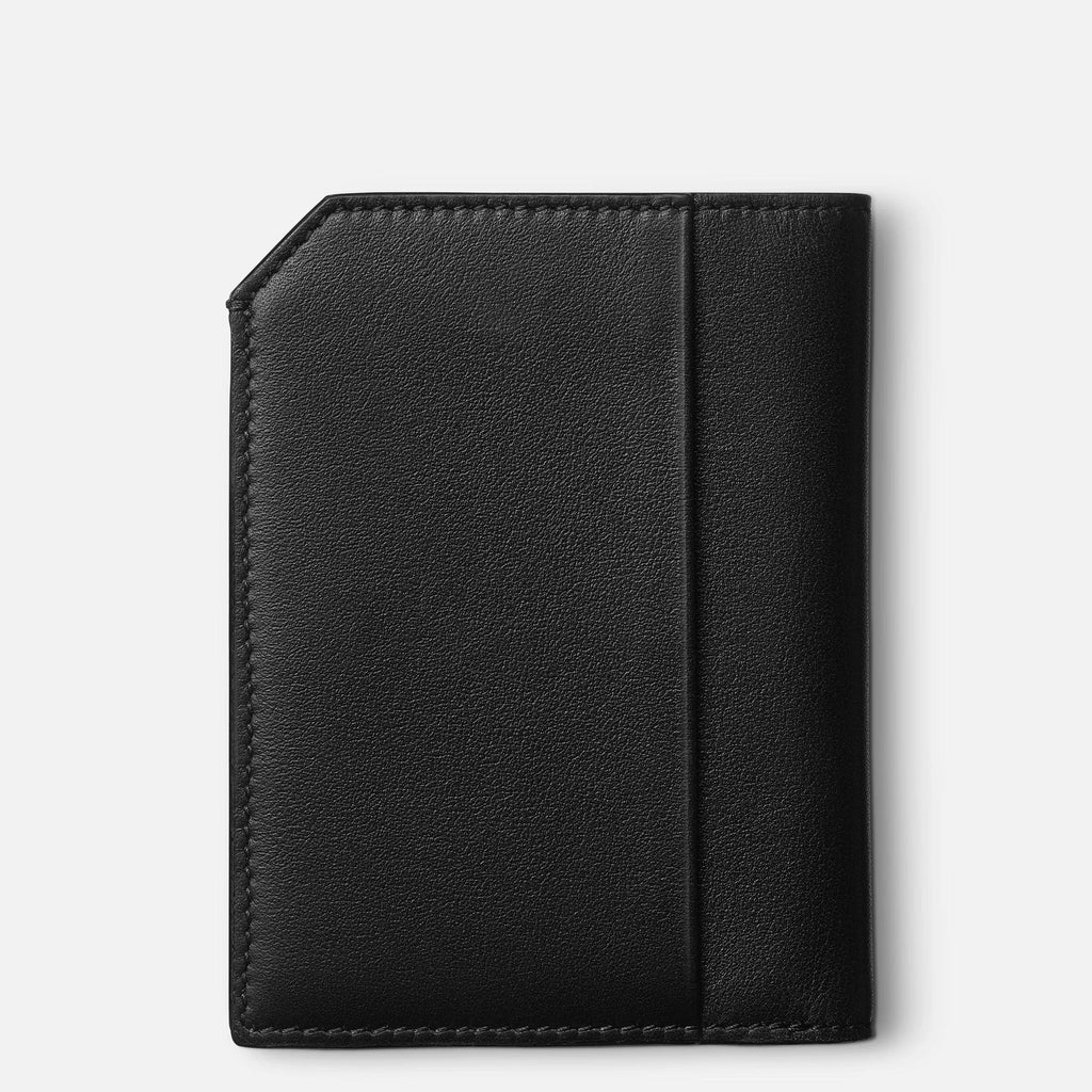 Montblanc mini portafoglio 4 scomparti Meisterstück Selection Soft nero 130050