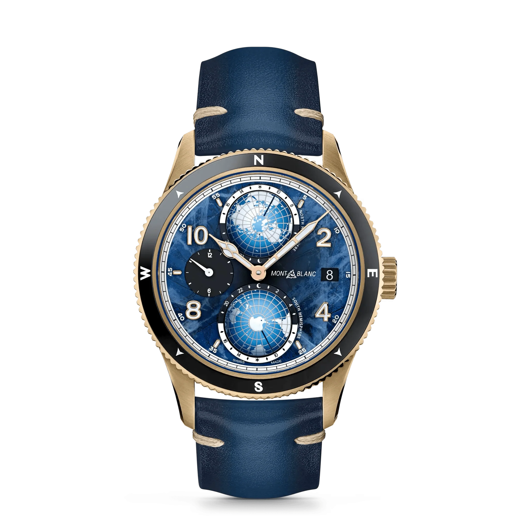 Montblanc orologio 1858 Geosphere 0 Oxygen Limited Edition 1786 pezzi 129415