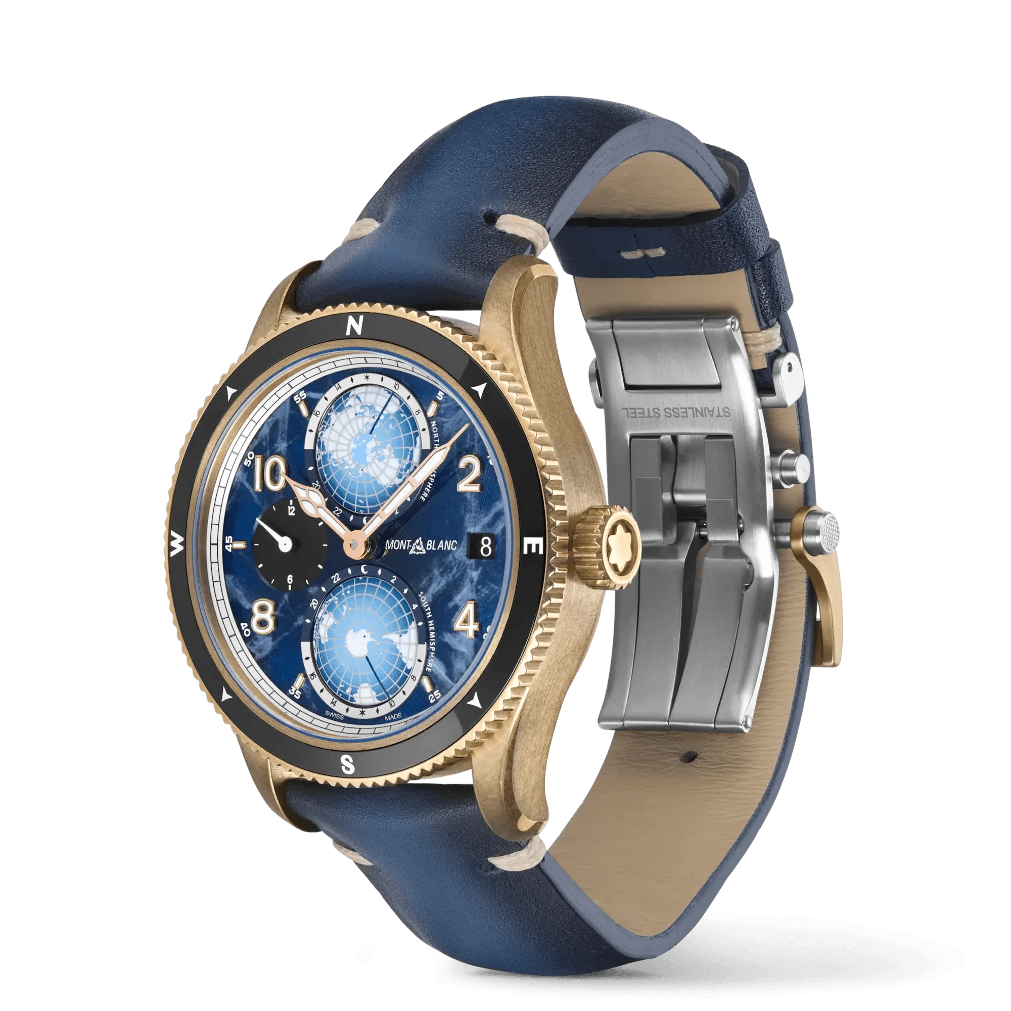 Montblanc orologio 1858 Geosphere 0 Oxygen Limited Edition 1786 pezzi 129415