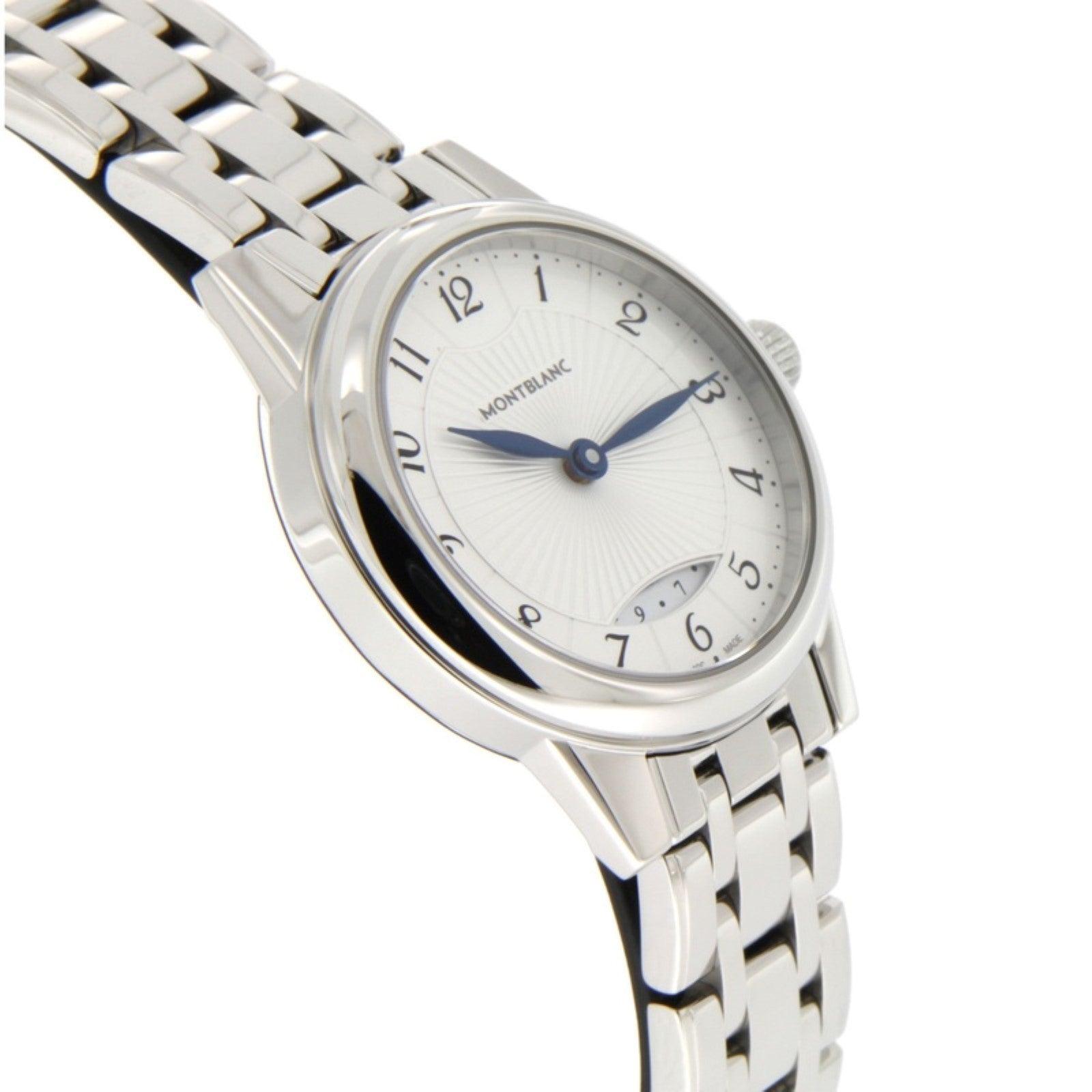 Montblanc orologio Bohème Date Lady 27mm argento quarzo acciaio 111207