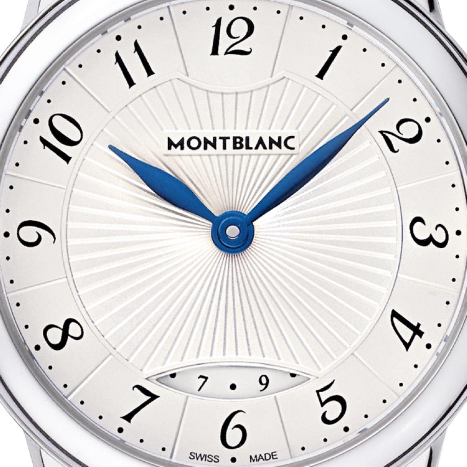 Montblanc orologio Bohème Date Lady 27mm argento quarzo acciaio 111207