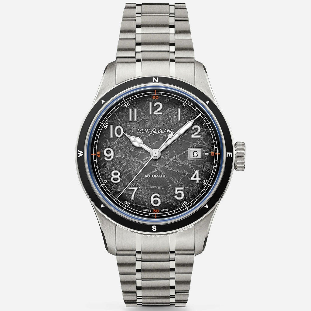 Montblanc orologio Montblanc 1858 Automatic Date 0 Oxygen The 8000  41mm grigio automatico acciaio 130984