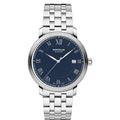 Montblanc orologio Tradition Date Automatic 40mm blu automatico acciaio 117830