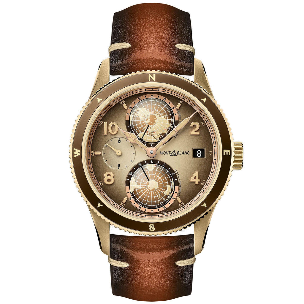 Montblanc orologio uomo Montblanc 1858 Geosphere Edizione Limitata 1858 esemplari 128504