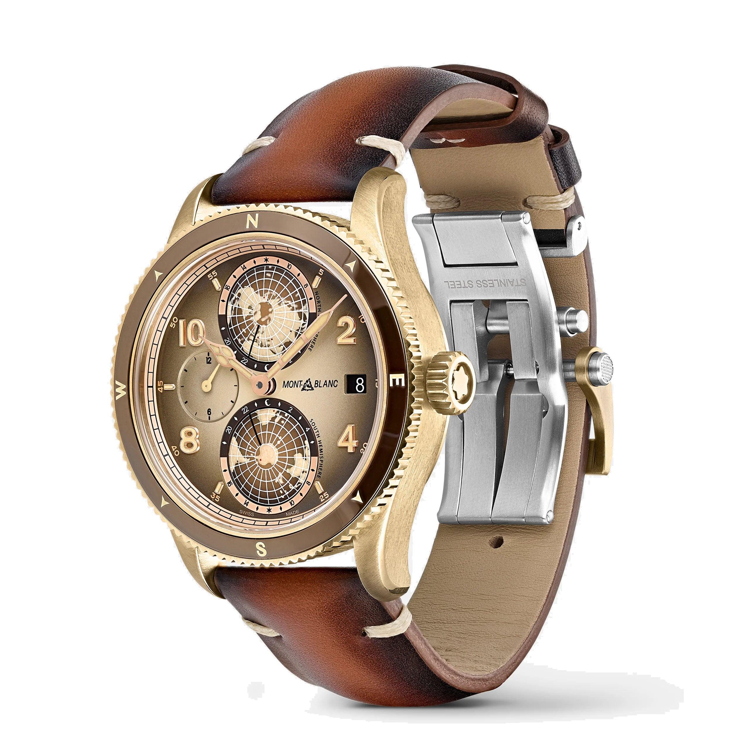 Montblanc orologio uomo Montblanc 1858 Geosphere Edizione Limitata 1858 esemplari 128504